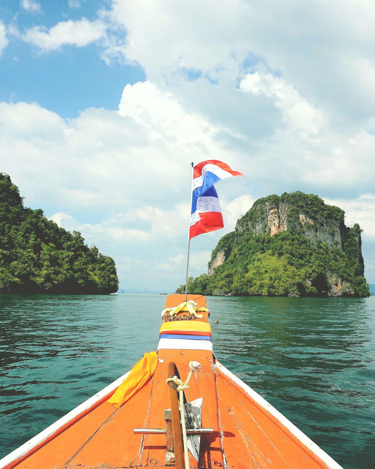 Private yacht at anchor, Koh Samui