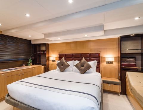 The master cabin