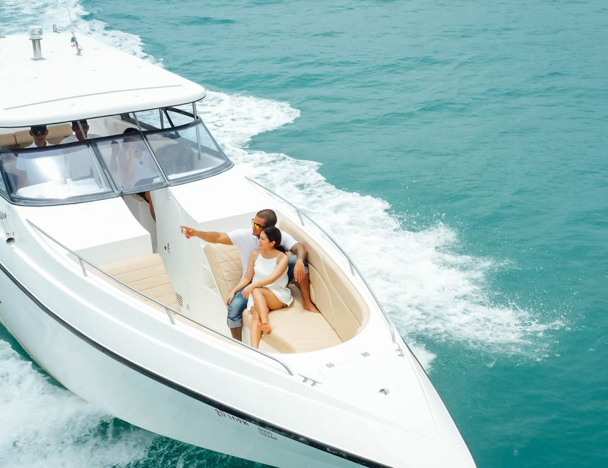 Ruby Grace luxury speedboat