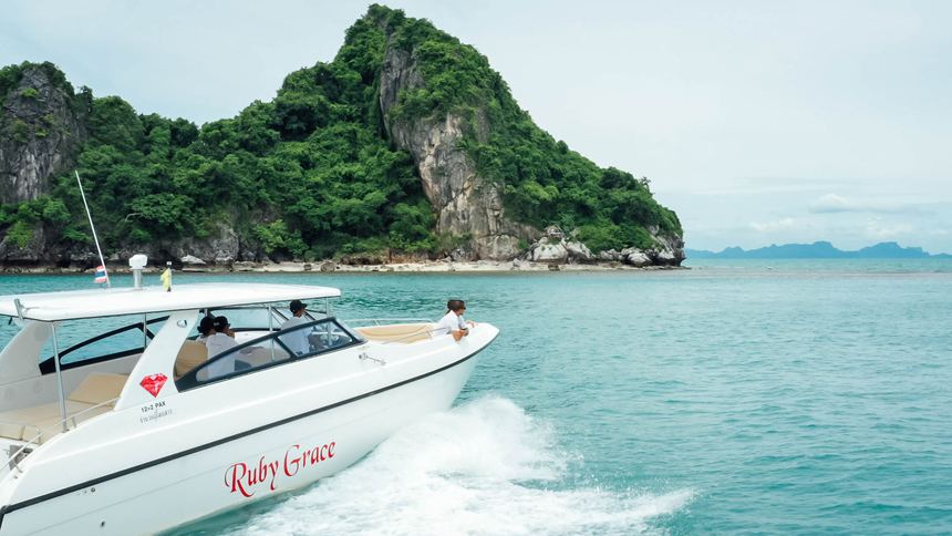 Ruby Grace — luxury speedboat charter, Koh Samui