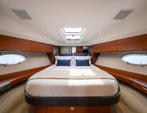 The master cabin